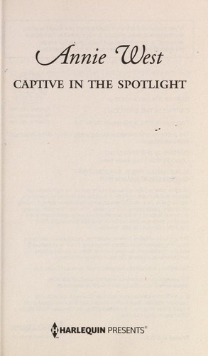 Cover of Captive in the spotlight