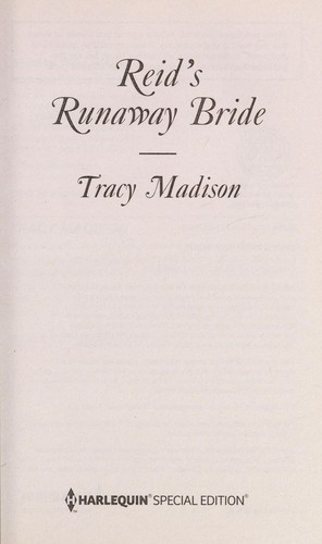 Cover of Reid's runaway bride