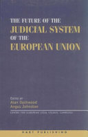 Cover of The Future of the Judicial System of the European Union