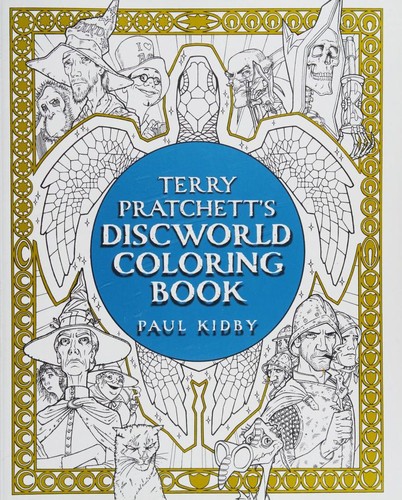 Cover of Terry Pratchett's Discworld Coloring Book