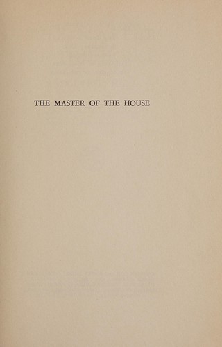 Cover of The master of the house