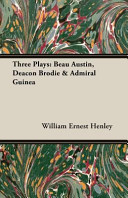 Cover of Three Plays