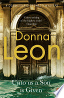 Cover of Unto Us a Son Is Given