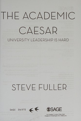 Cover of Academic Caesar