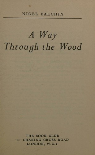 Cover of Way Through the Wood