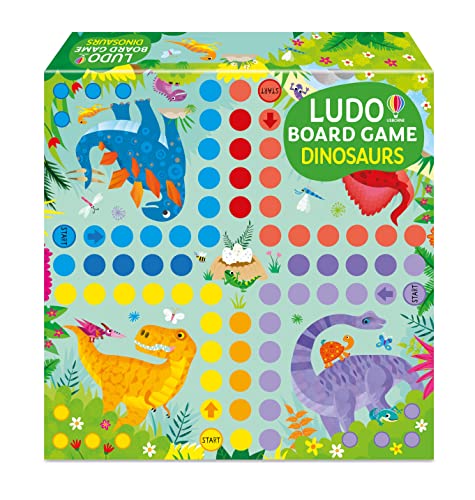 Cover of Ludo Board Game & Book: Dinosaurs