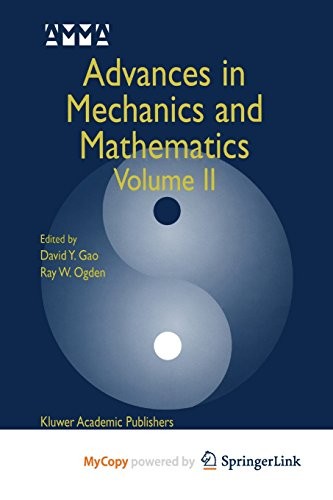 Cover of Advances in Mechanics and Mathematics
