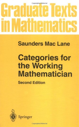 Cover of Categories for the Working Mathematician