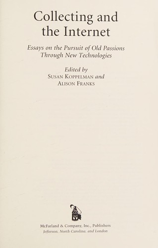 Cover of Collecting and the Internet