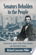 Cover of Senators Beholden to the People