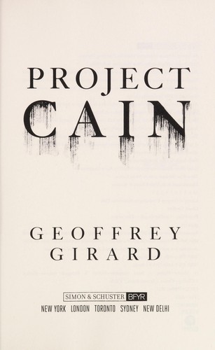 Cover of Cain's blood