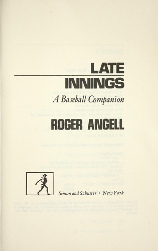 Cover of Late innings