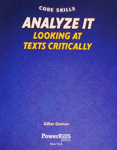 Cover of Analyze it