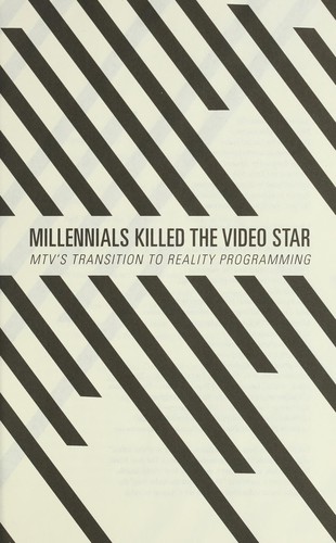 Cover of Millennials Killed the Video Star