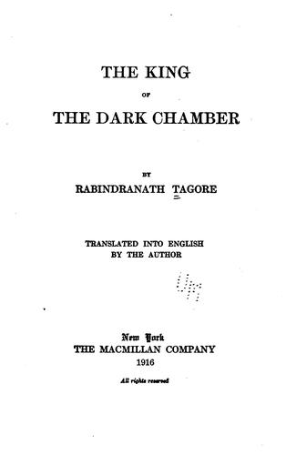 Cover of The King of the Dark Chamber