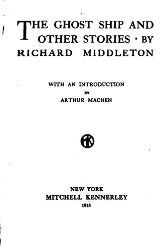 Cover of The Ghost Ship and Other Stories
