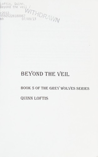 Cover of Beyond the Veil