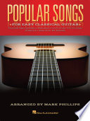 Cover of Popular Songs for Easy Classical Guitar