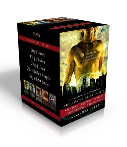 Cover of City of Bones/City of Ashes/City of Glass/City of Fallen Angels/City of Lost Souls