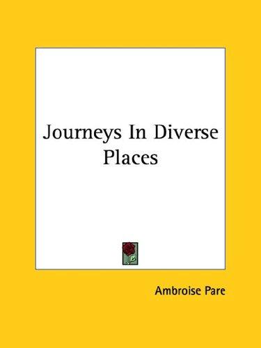 Cover of Journeys in Diverse Places