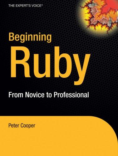 Cover of Beginning Ruby