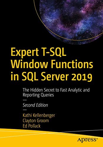 Cover of Expert T-SQL Window Functions in SQL Server 2019