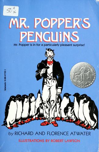 Cover of Mr. Popper's Penguins