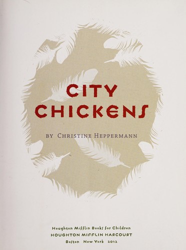 Cover of City chickens