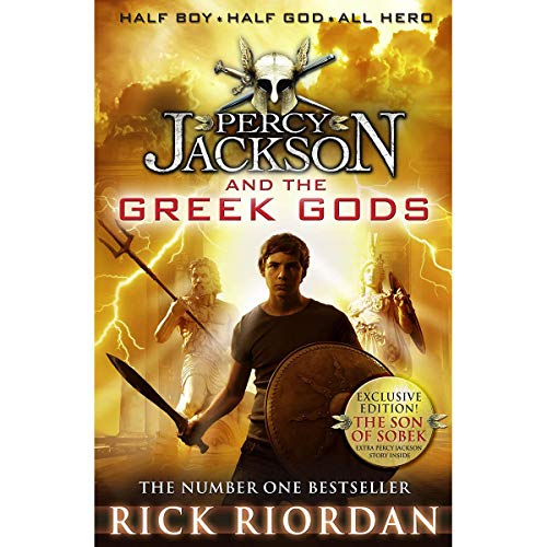 Cover of Percy Jackson's Greek Gods