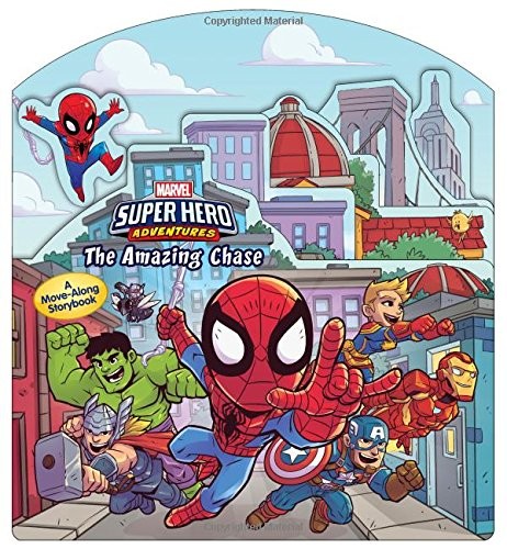 Cover of Marvel Super Hero Adventures The Amazing Chase