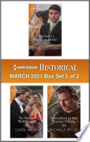 Cover of Harlequin Historical March 2021 - Box Set 2 of 2