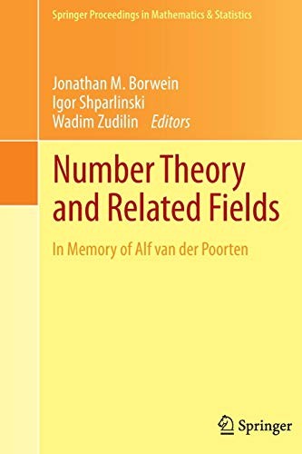Cover of Number Theory and Related Fields