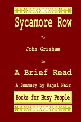 Cover of Sycamore Row by John Grisham in A Brief Read