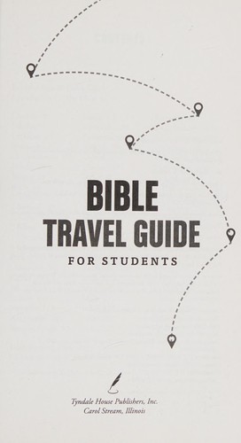 Cover of Bible travel guide for students