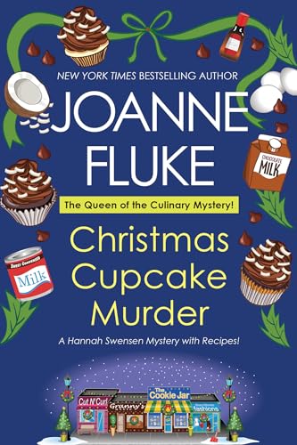 Cover of Christmas Cupcake Murder: A Festive & Delicious Christmas Cozy Mystery