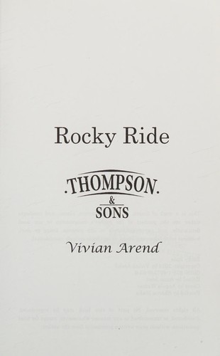Cover of Rocky ride