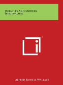 Cover of Miracles and Modern Spiritualism