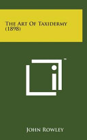 Cover of The Art of Taxidermy