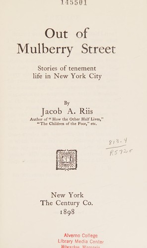 Cover of Out of Mulberry Street