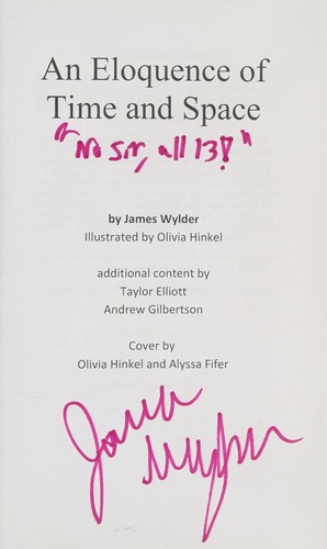 Cover of An eloquence of time and space