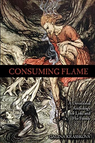 Cover of Consuming Flame: A Devotional Anthology for Loki and His Family