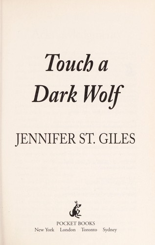 Cover of Touch a dark wolf