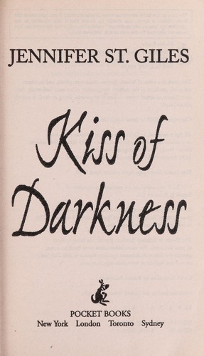Cover of Kiss of darkness