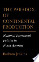 Cover of The Paradox of Continental Production