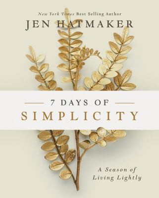 Cover of 7 Days of Simplicity