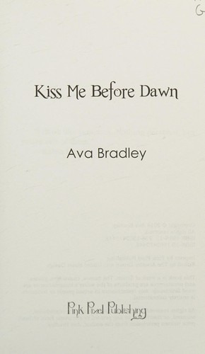 Cover of Kiss Me Before Dawn