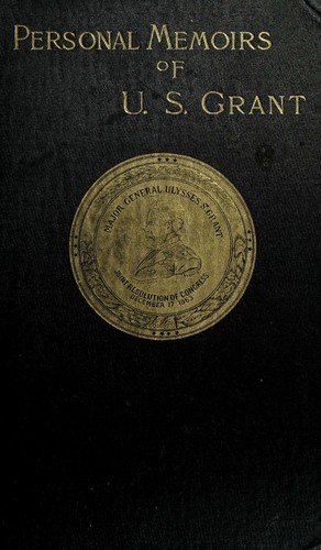 Cover of Personal Memoirs of U. S. Grant (Volume 1)