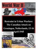 Cover of Restraint in Urban Warfare