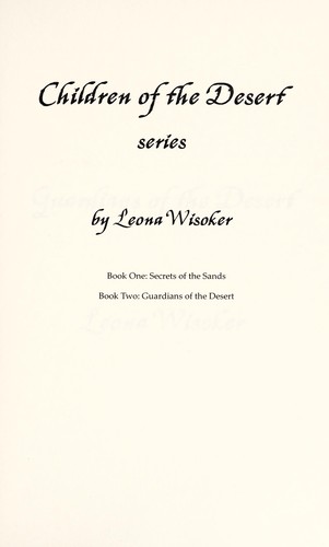 Cover of Guardians of the desert