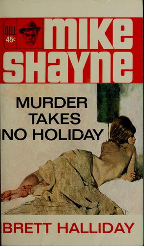 Cover of Murder takes no holiday